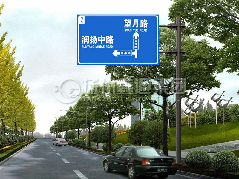 BZG-002，交通標志桿，F(xiàn)型交通標志桿
